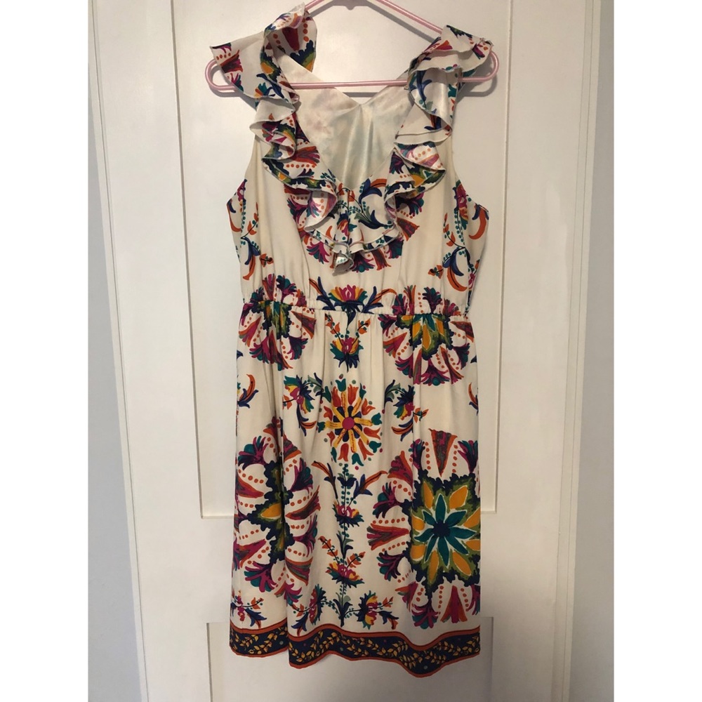 EUC multicolor sleeveless dress